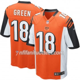 Miesten Cincinnati Bengals NFL Pelipaita A. J. Green 18 Nike Oranssi